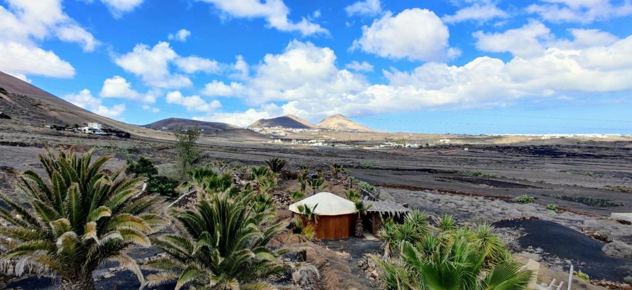 Gemuetliche Holzjurte La Asomada Lanzarote Apartment Tias Luaran gambar